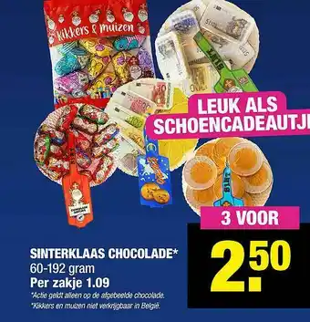 Big Bazar Sinterklaas Chocolade aanbieding