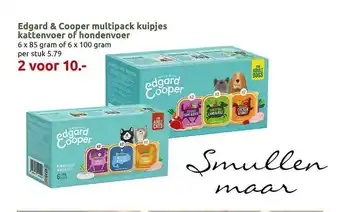 Deka Tuin Edgard & Cooper Multi[ack Kuipjes Kattenvoer Of Hondenvoer aanbieding