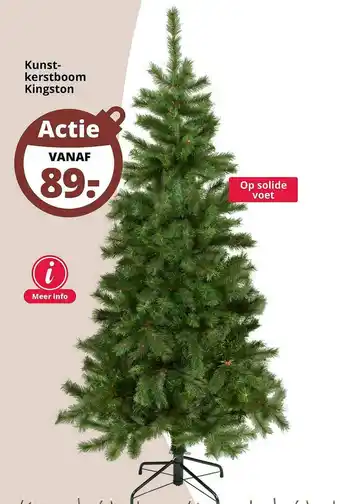 GroenRijk Kunstkerstboom Kingston aanbieding