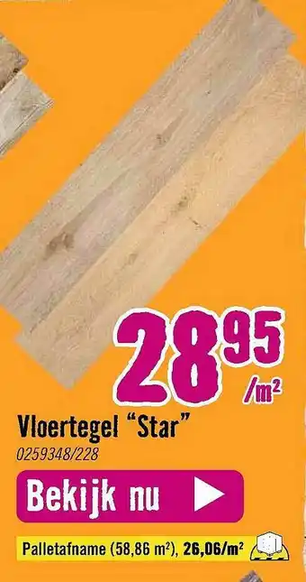 Hornbach Vloertegel aanbieding