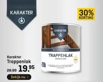 Hubo Karakter Trappenlak 30% Korting aanbieding