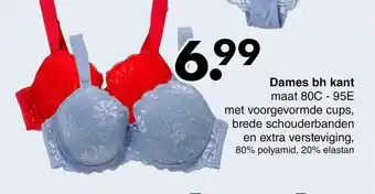 Wibra Dames bh kant aanbieding