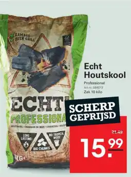 Sligro Echt Houtskool aanbieding