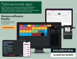 Sligro Horeca-software Posilio aanbieding