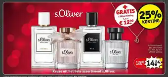 Kruidvat S.Oliver Eau De Toilette For Her 30 Ml 25% Korting aanbieding