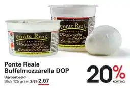 Sligro Ponte Reale Buffelmozzarella DOP aanbieding