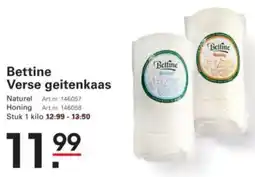 Sligro Bettine Verse geitenkaas aanbieding