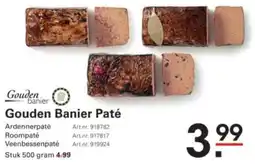 Sligro Gouden Banier Paté aanbieding