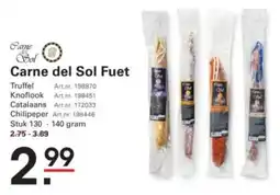 Sligro Carne del Sol Fuet aanbieding