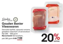 Sligro Gouden Banier Vleeswaren aanbieding