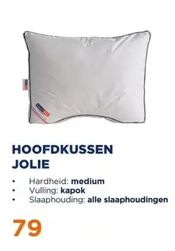 TotaalBED Hoofdkussen Jolie | kapok | aanbieding