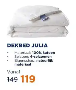 TotaalBED Dekbed Julia 100% katoen 4-seizoenen | aanbieding