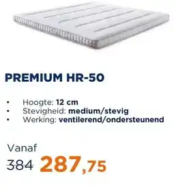 TotaalBED Topmatras Premium | HR-50 | 70x200 aanbieding