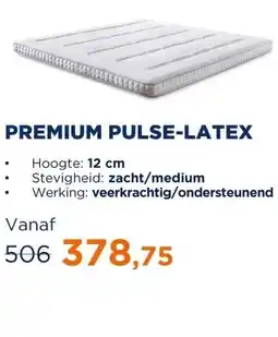 TotaalBED Topmatras Premium | Pulse-latex | 70x200 aanbieding