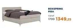 TotaalBED Boxspring Pisa Vita | 140x200 | voorraad aanbieding