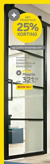 Praxis Cando Binnendeur Bradford 25% Korting aanbieding