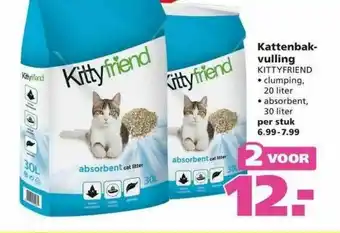 Ranzijn Kattenbakvulling Kittyfriend aanbieding