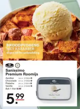 Sligro Sanissimo Premium Roomijs aanbieding