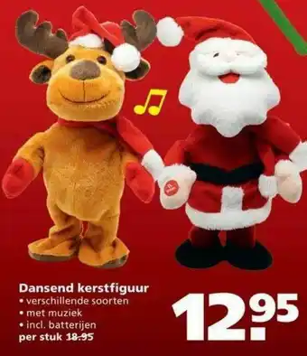 Ranzijn Dansend Kerstfiguur aanbieding