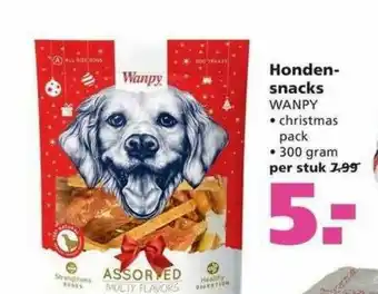 Ranzijn Hondensnacks Wanpy aanbieding