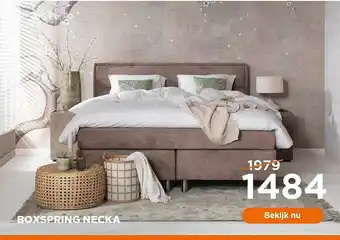 TotaalBED Boxspring Necka aanbieding