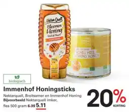 Sligro Immenhof Honingsticks aanbieding