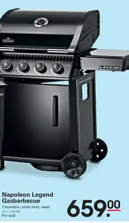 Sligro Napoleon Legend Gasbarbecue aanbieding