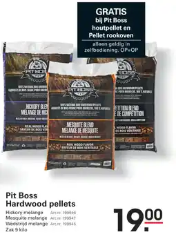 Sligro Pit Boss Hardwood pellets aanbieding