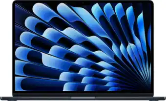 Coolblue Apple MacBook Air 15 inch (2025) M4 (10 CPU/10 GPU) 16GB/256GB Middernacht QWERTY aanbieding