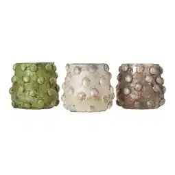 Van Cranenbroek Theelichthouder 9x9cm 3ass nc aanbieding
