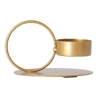 Van Cranenbroek Kaarshouder theelicht 9cm goud aanbieding