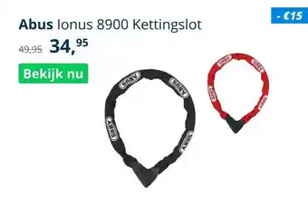 Mantel Abus ionus 8900 kettingslot aanbieding