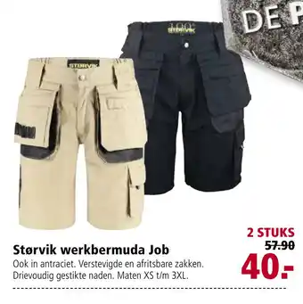 Welkoop Størvik job - werkbermuda aanbieding