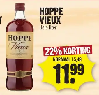 Dirk Hoppe Vieux 1L aanbieding