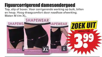 Dirk Shapewear Figuurcorrigerend dames ondergoed M-XL aanbieding