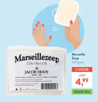 Holland & Barrett Marseille zeep 240 gram aanbieding