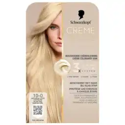 De Online Drogist Schwarzkopf Creme Supreme Crèmekleuring 10-0 Natuurlijk Ultra Lichtblond aanbieding