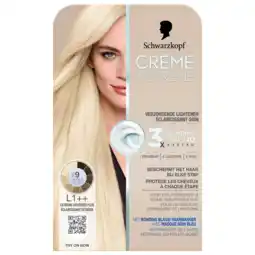 De Online Drogist Schwarzkopf Creme Supreme Crèmekleuring L1++ Extreme Lightener Plus aanbieding