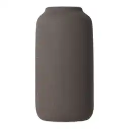 Van Cranenbroek Vaas Cellier 12x23cm donkergrijs aanbieding