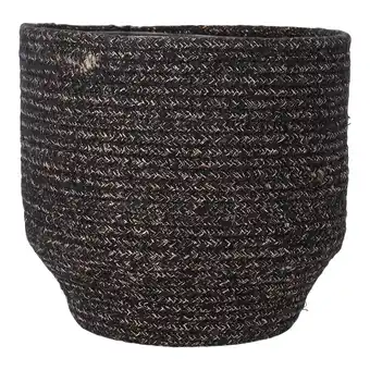 Van Cranenbroek Mand zwart 18x18cm aanbieding