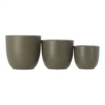 Van Cranenbroek Pot Tusca rond groen 7x8cm aanbieding