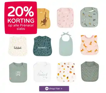 Prenatal Op alle Prénatal slabs aanbieding