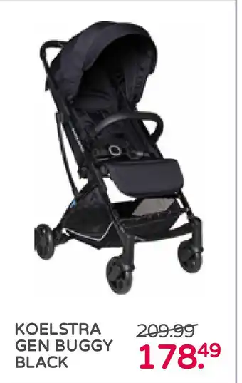 Prenatal Koelstra Gen Buggy Black aanbieding