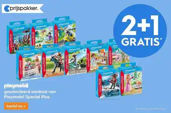 Blokker Playmobil Geselecteerd Aanbod Van Playmobol Special Plus 2+1 Gratis aanbieding