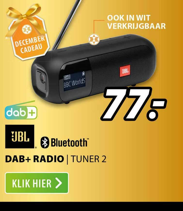 JBL DAB+ Radio Tuner 2 aanbieding bij Expert