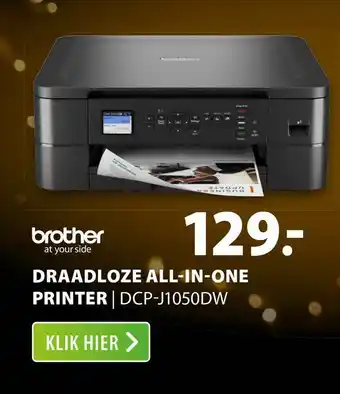 Expert Brother Draadloze All-In-One Printer | DCP-J1050DW aanbieding