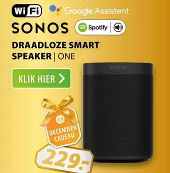 Expert Sonos Draadloze Smart Speaker | One aanbieding