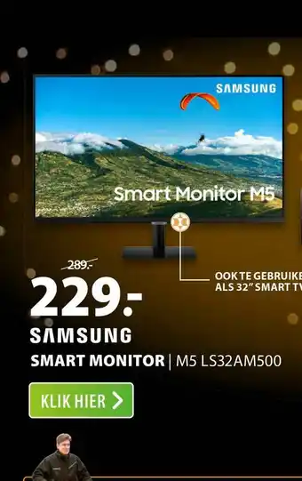 Expert Samsung Smart Monitor | M5 LS32AM500 aanbieding