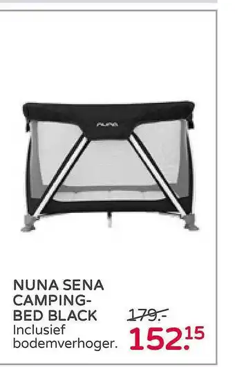 Prenatal Nuna Sena Campingbed Black aanbieding