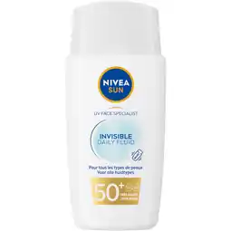 Albert Heijn Nivea Sun Uv dagelijkse zonnefluïde spf50 aanbieding